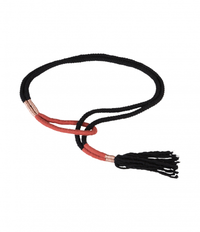 Ceinture Patrimonio Corde Noir