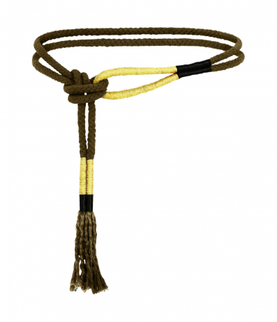 Ceinture Patrimonio Corde Dark Amber
