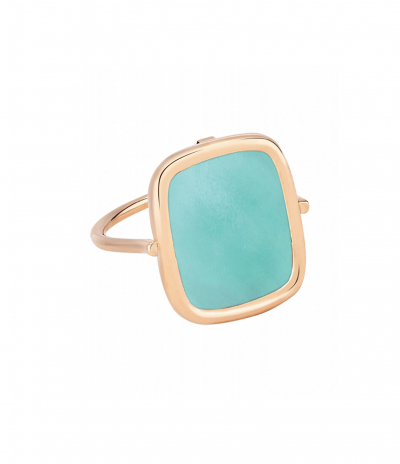 Bague Antique Amazonite