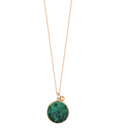 Collier Ever Disc Jade