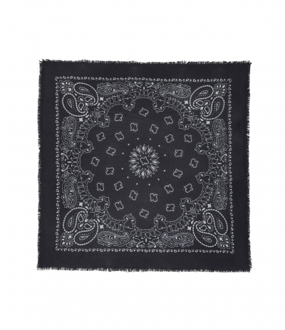Carré Bandana Hachiko Noir