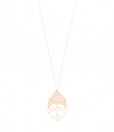 Collier Buddha Or Rose