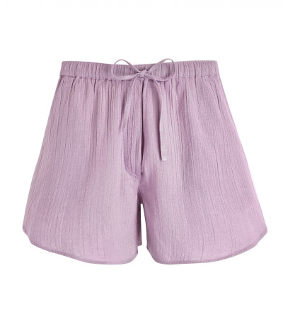 Lilou Short Double Gauze Mauve Mist
