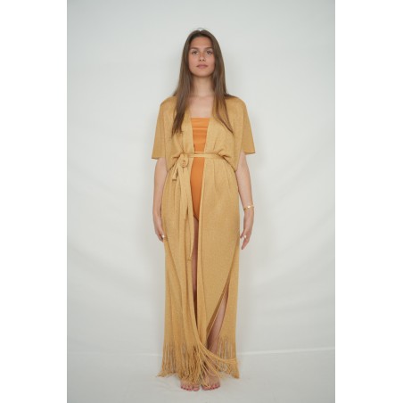 Gilet Poncho Queen Doré