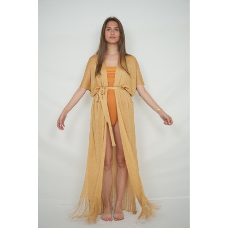 Gilet Poncho Queen Doré