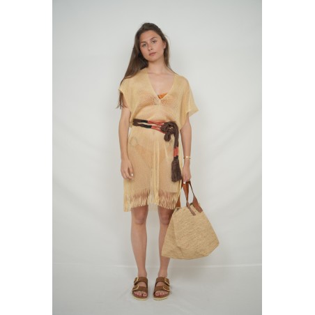 Poncho Court Sun Lurex