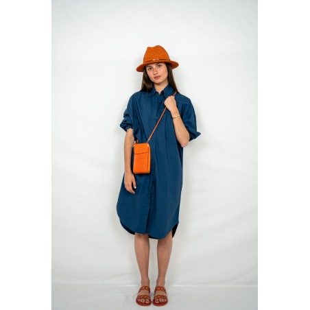 Robe New Elma Indigo