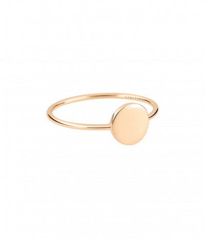 Bague Mini Ever Disc Or Rose