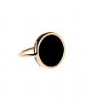 Bague Disc Onyx