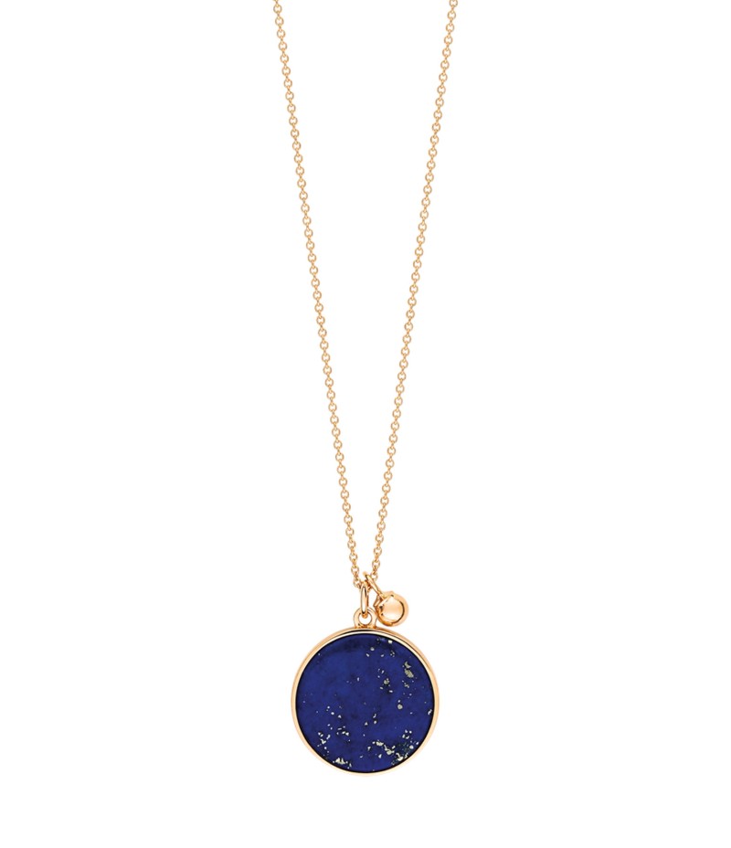 Collier Ever Disc Lapis