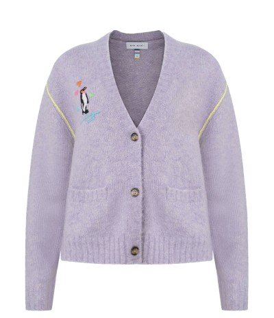 CARDIGAN PURPLE