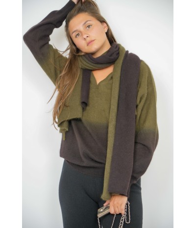 HOODIE FABULEUX NOIR/KAKI