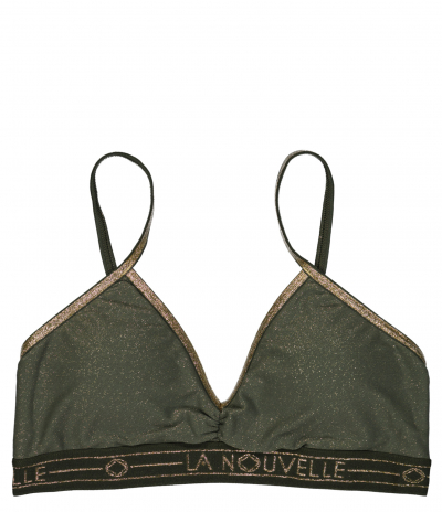 Brassière Georgia Elastique Large Vert Lurex