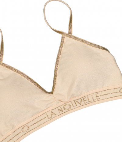 Brassière Georgia Elastique Large Blush Lurex