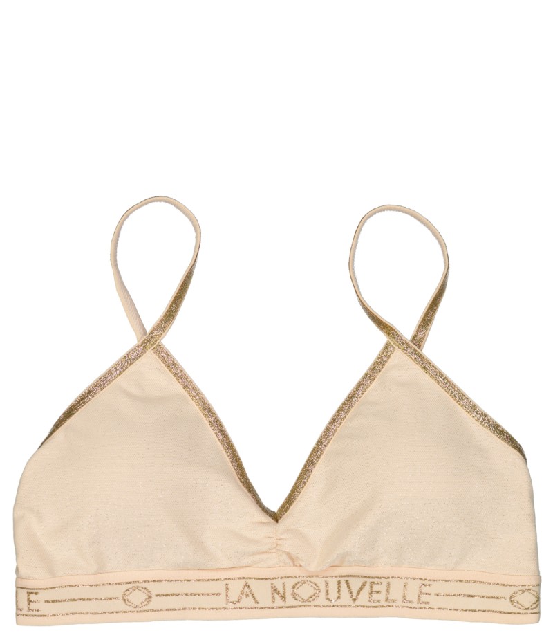 Brassière Georgia Elastique Large Blush Lurex