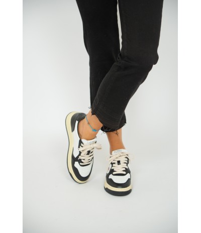 BASKET BICO BLANC NOIR