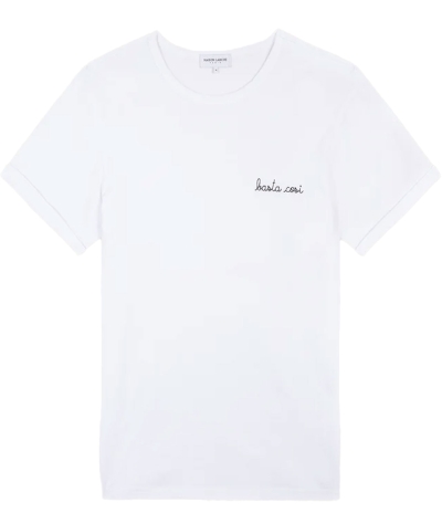 TEE SHIRT POITOU BASTA COSI WHITE