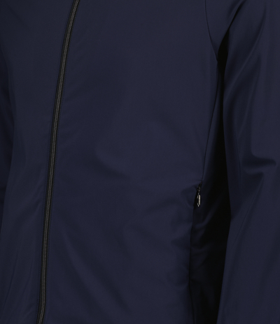 Fleece Summer Zip Bleu Marine