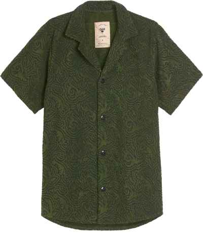 CHEMISE TERRY CUBA SQUIGGLE