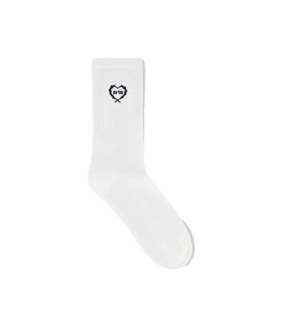 CHAUSSETTES SMALL HEART WHITE
