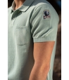 POLO PATCH FROSTY GREEN