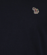 Tee-shirt Logo Zèbre Bleu Marine Slim Fit