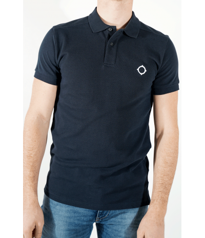 SS Pique Polo Bleu Marine