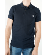 SS Pique Polo Bleu Marine