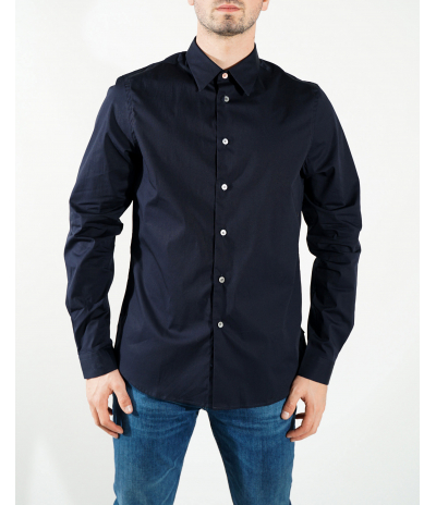 Chemise Tailored Fit Bleu...