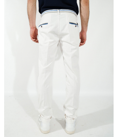Chino Torino Blanc