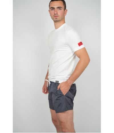 Tee-Shirt White/Corail