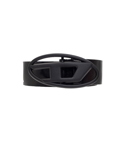Ceinture Oval Logo Noir...
