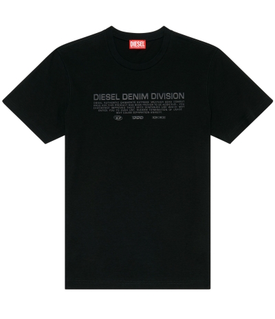 Tee-Shirt T Miegor Noir Imprimé Noir