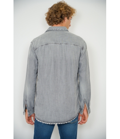 Chemise D Simply Gris Clair