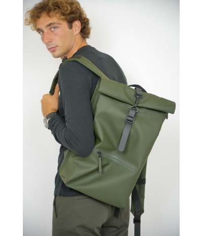 Sac a Dos Rolltop Green