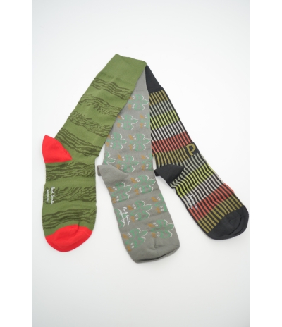 Men Sock 3 Pack Green